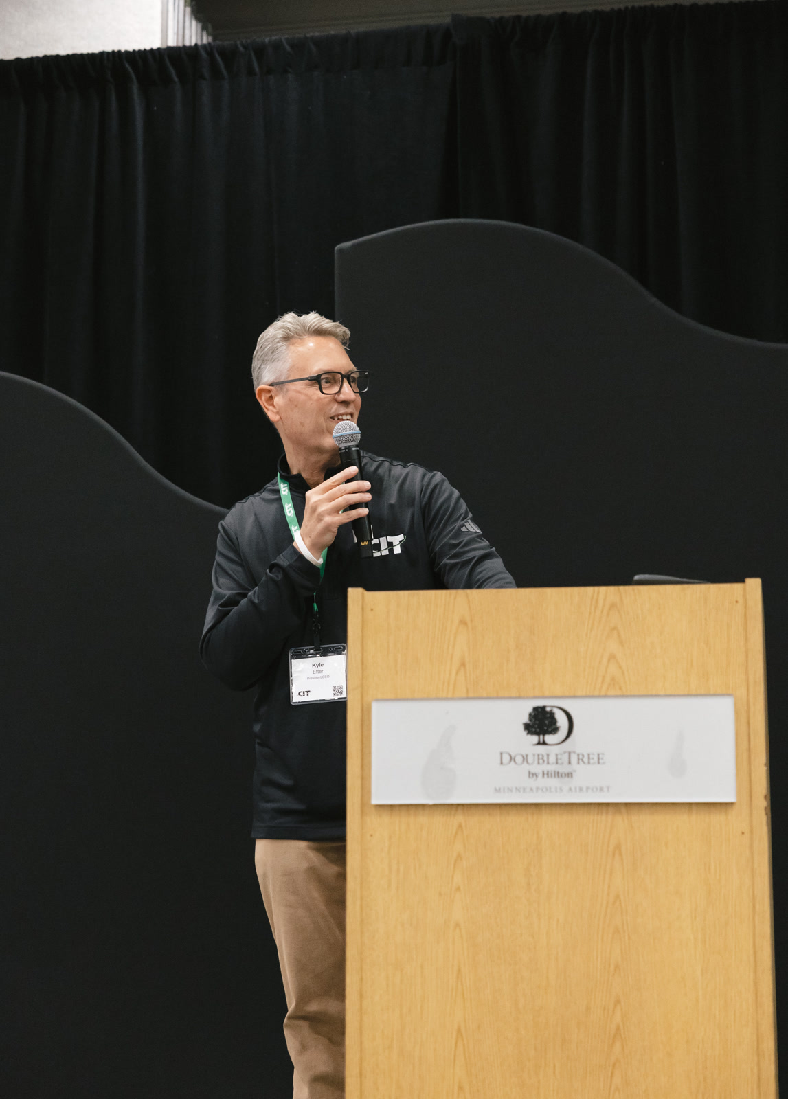 TechCon podium